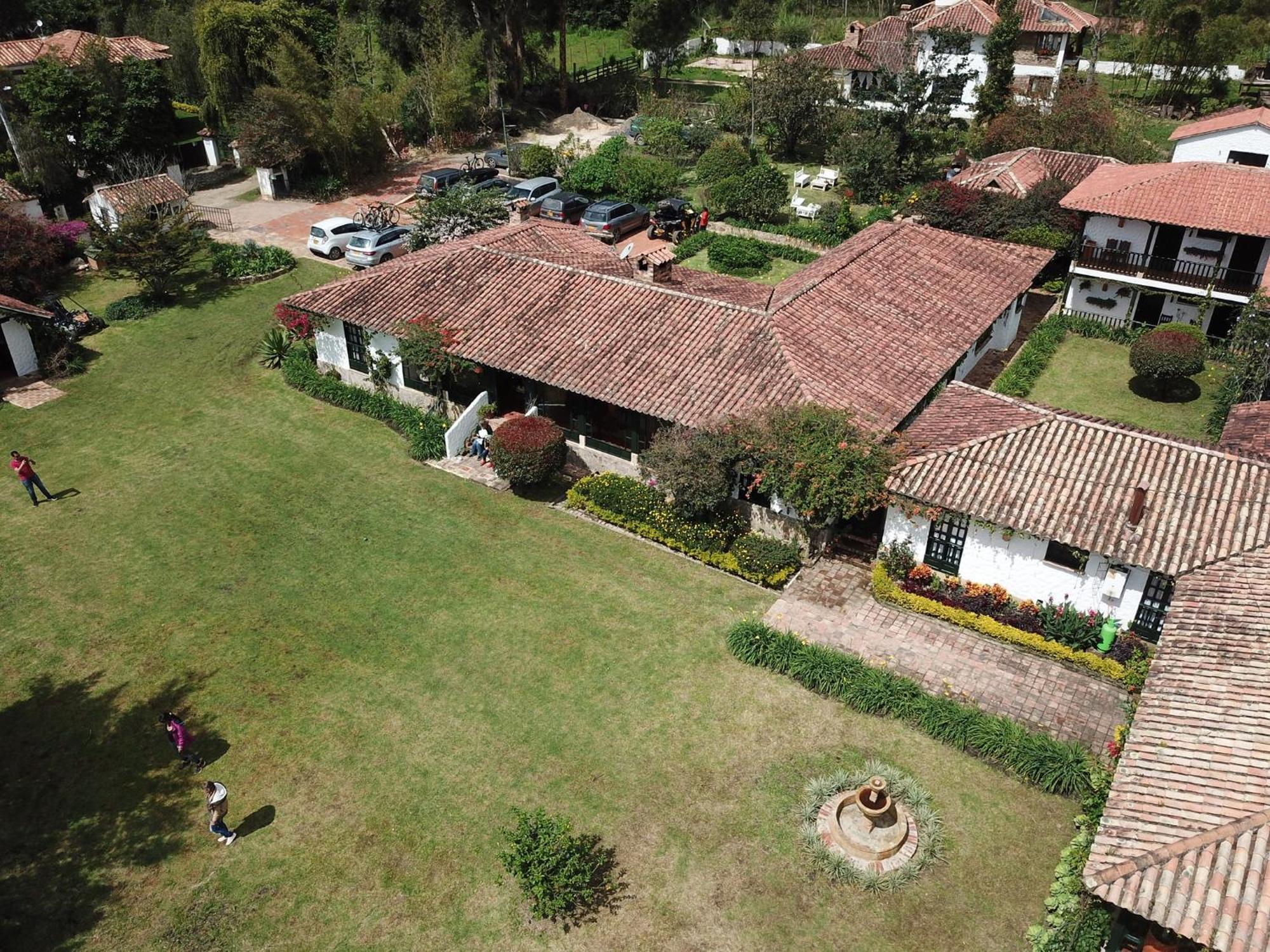 Casa San Nicolas Villa de Leyva Bagian luar foto