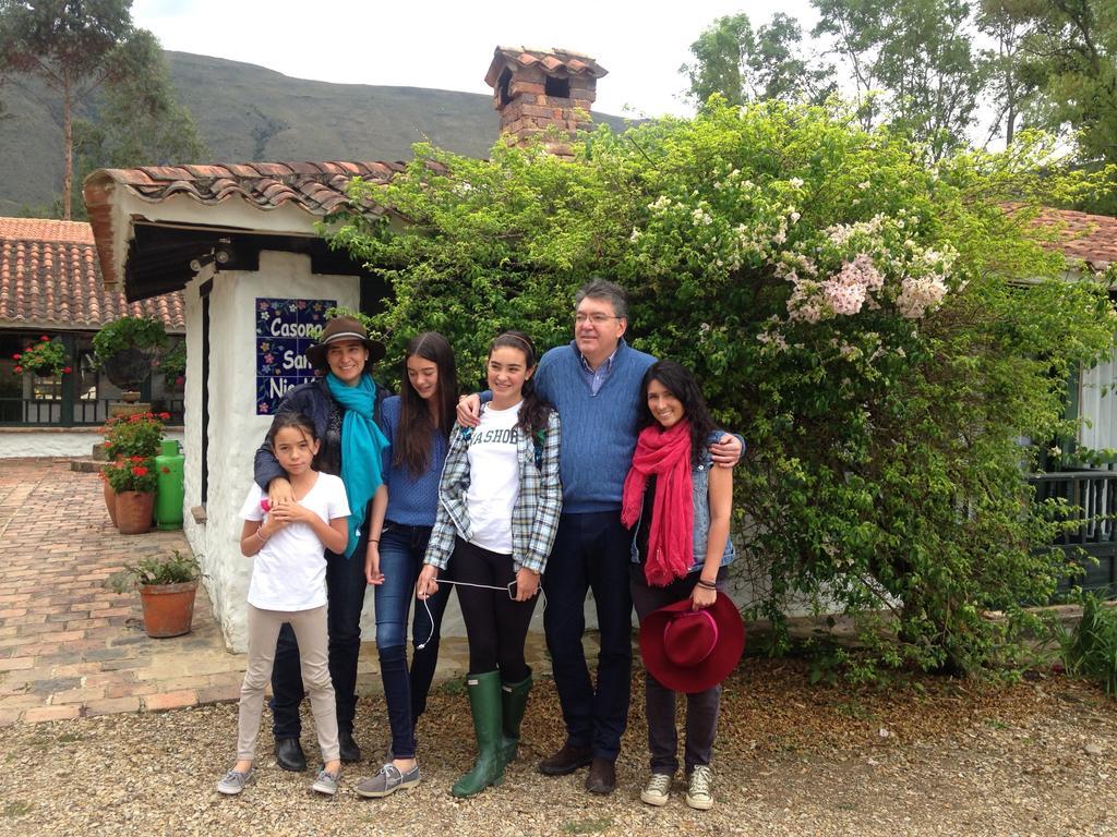 Casa San Nicolas Villa de Leyva Bagian luar foto