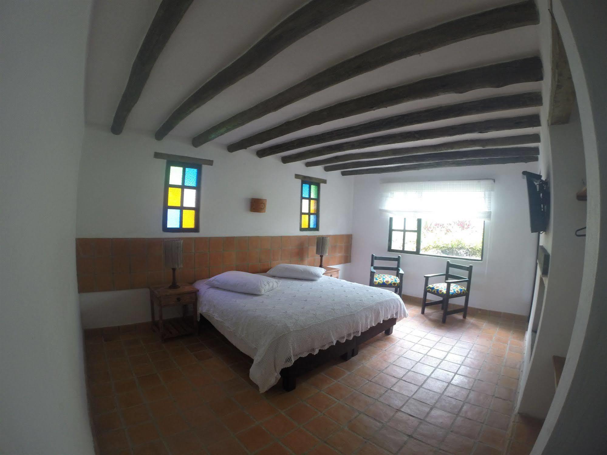 Casa San Nicolas Villa de Leyva Bagian luar foto