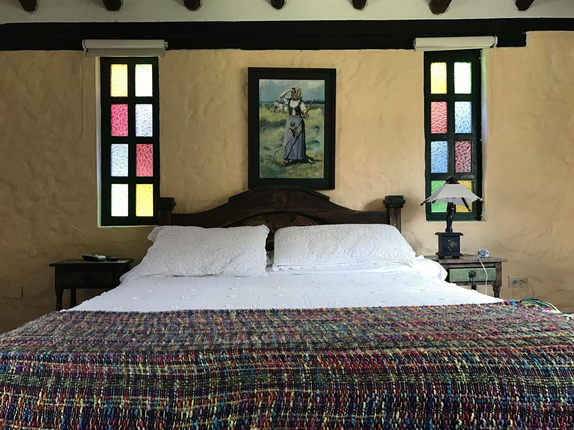 Casa San Nicolas Villa de Leyva Bagian luar foto