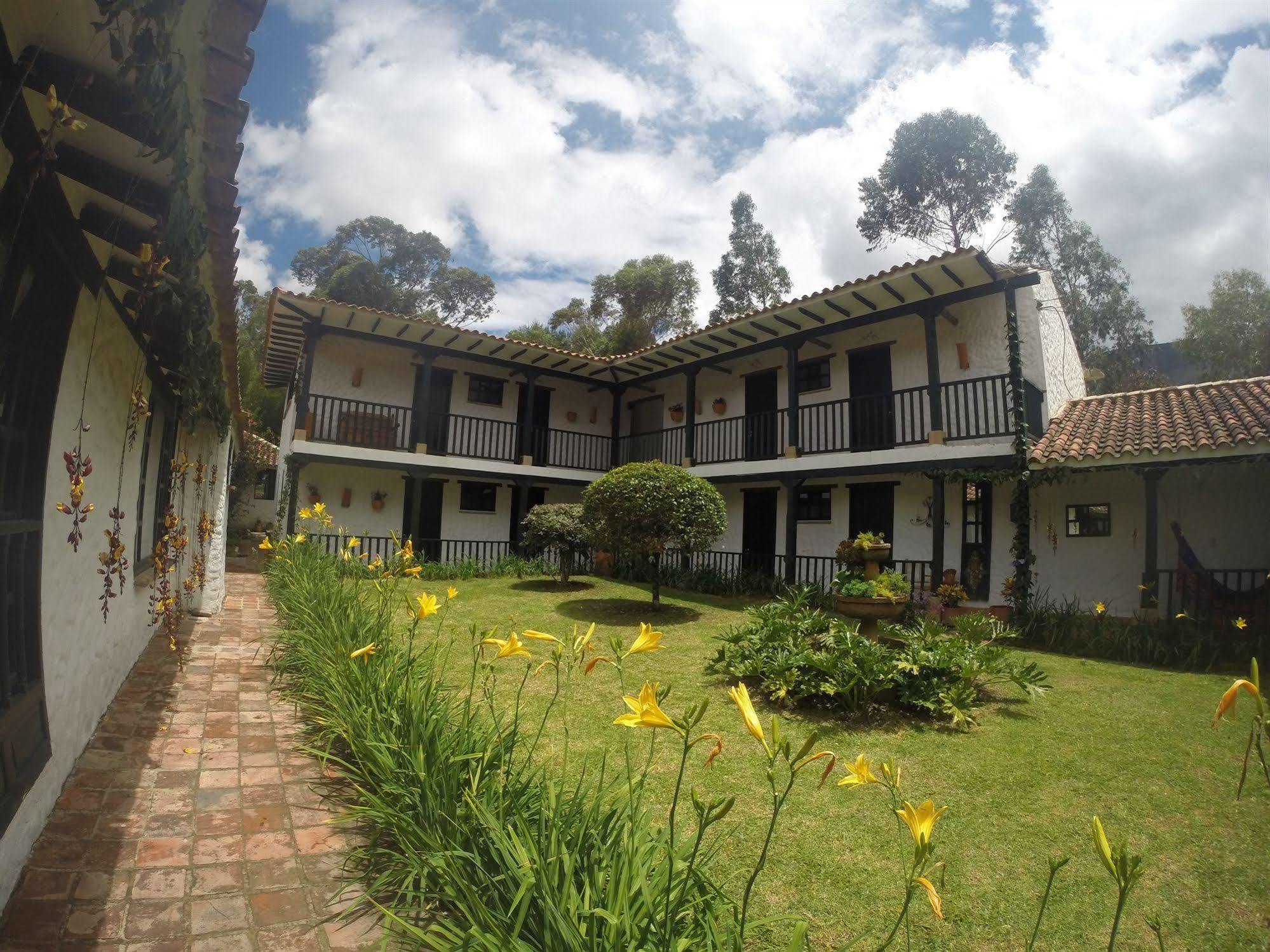 Casa San Nicolas Villa de Leyva Bagian luar foto