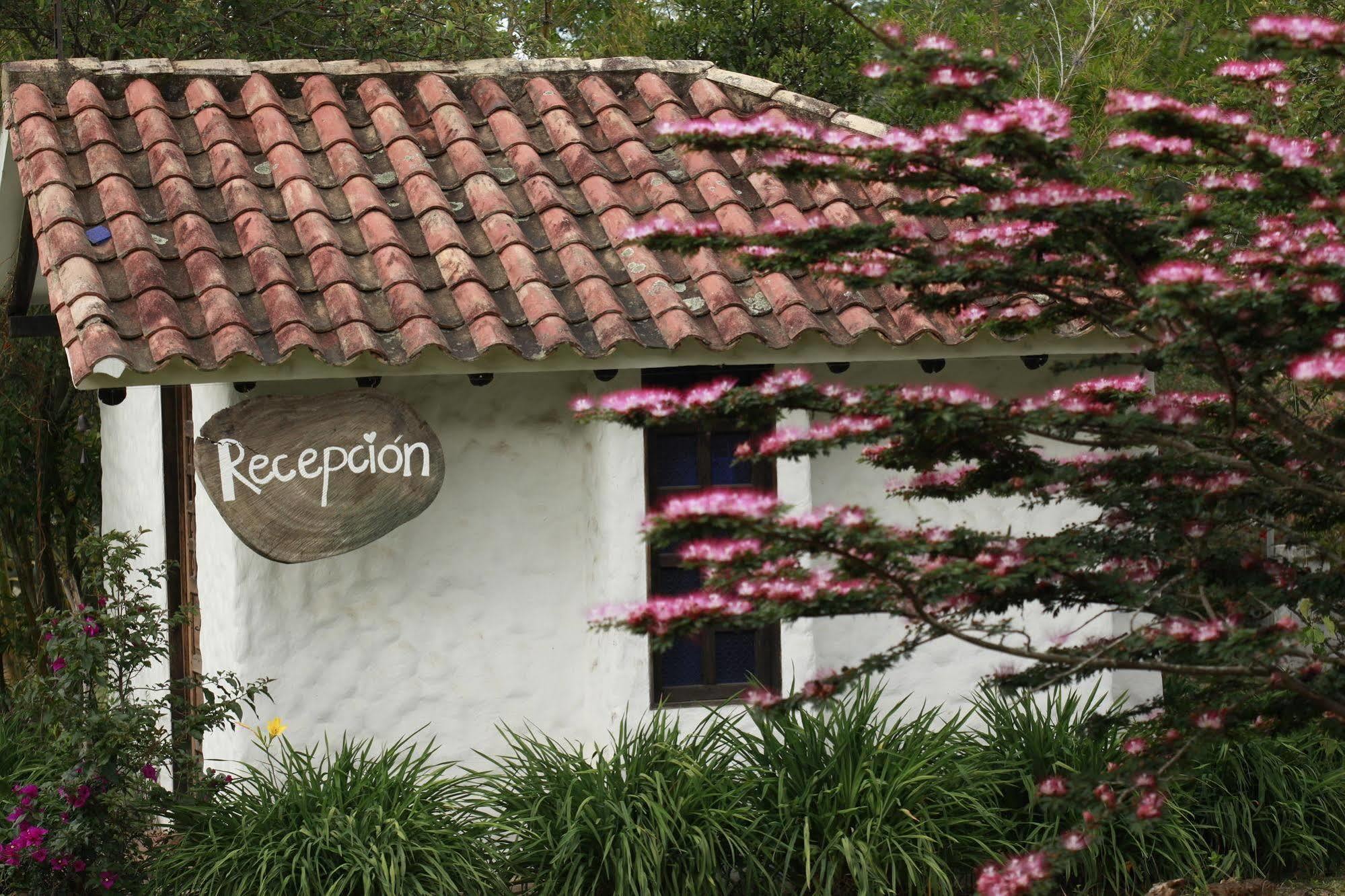 Casa San Nicolas Villa de Leyva Bagian luar foto