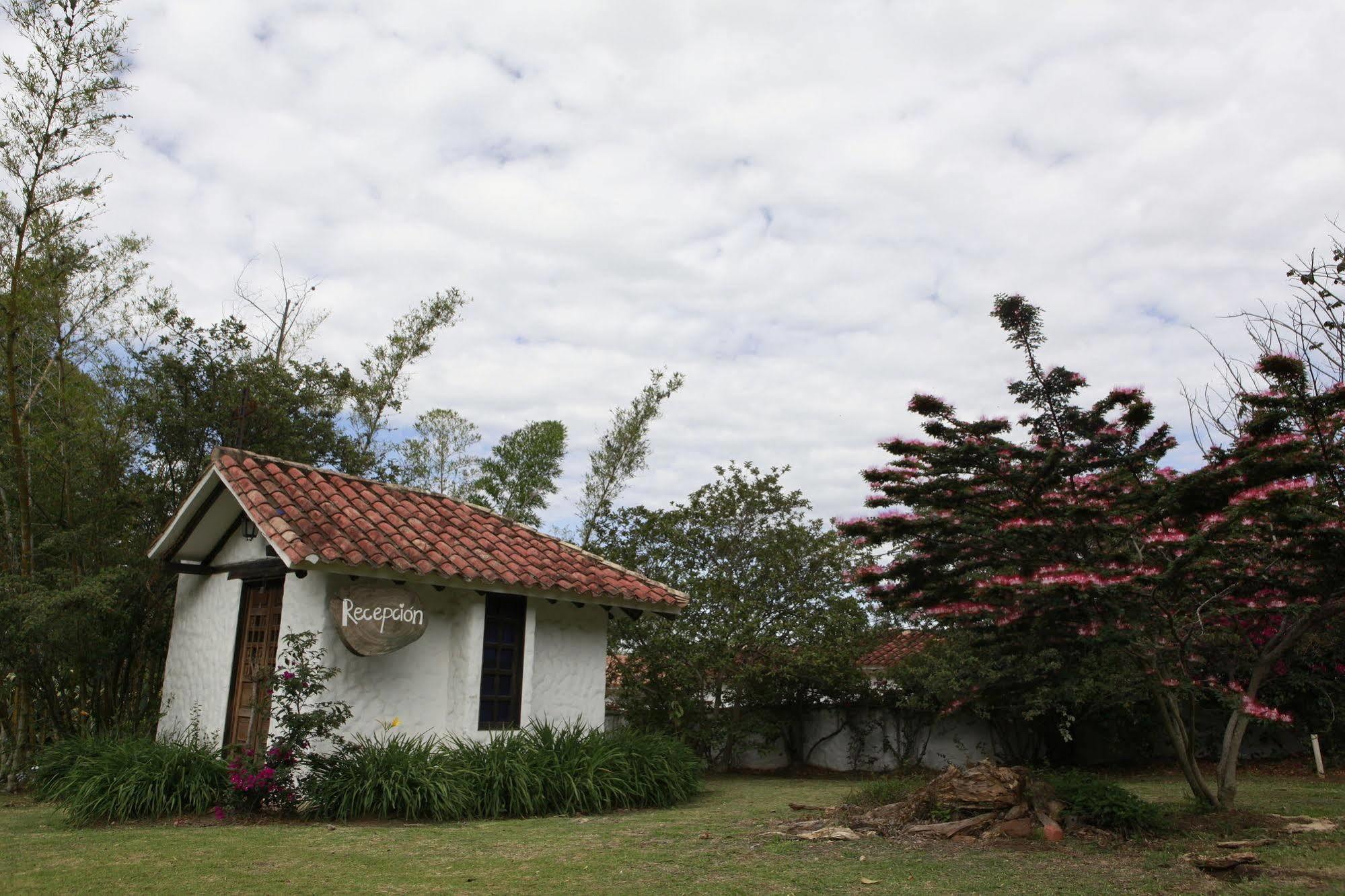 Casa San Nicolas Villa de Leyva Bagian luar foto