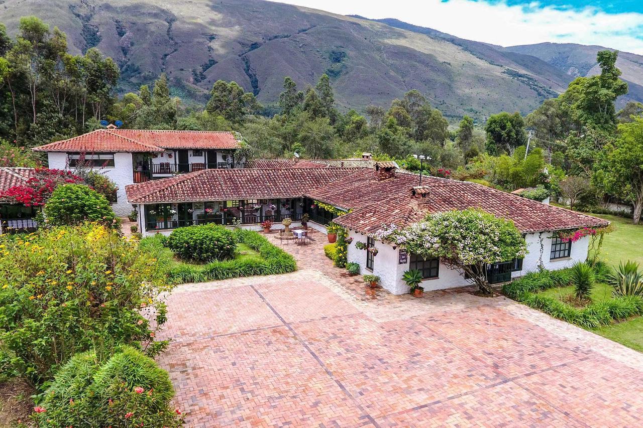 Casa San Nicolas Villa de Leyva Bagian luar foto