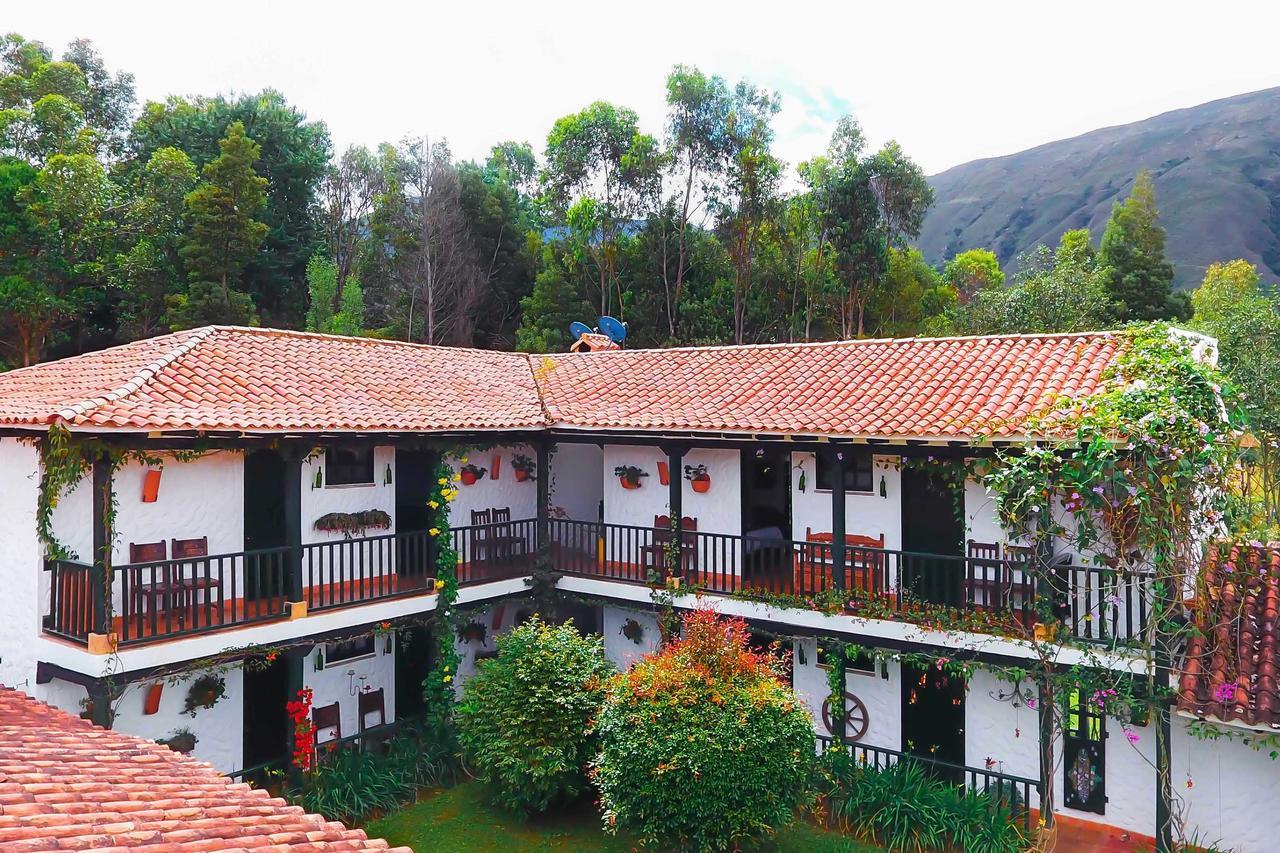 Casa San Nicolas Villa de Leyva Bagian luar foto