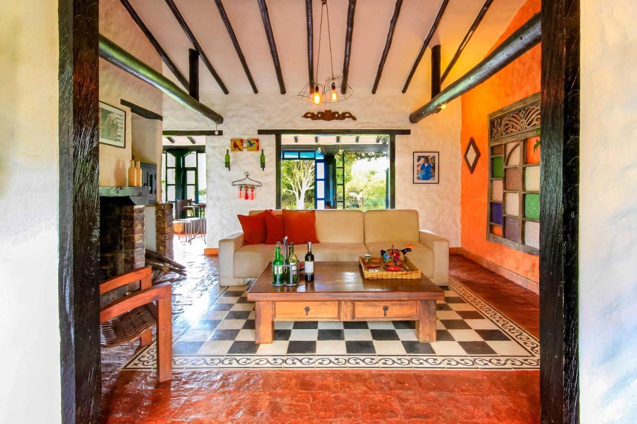 Casa San Nicolas Villa de Leyva Bagian luar foto