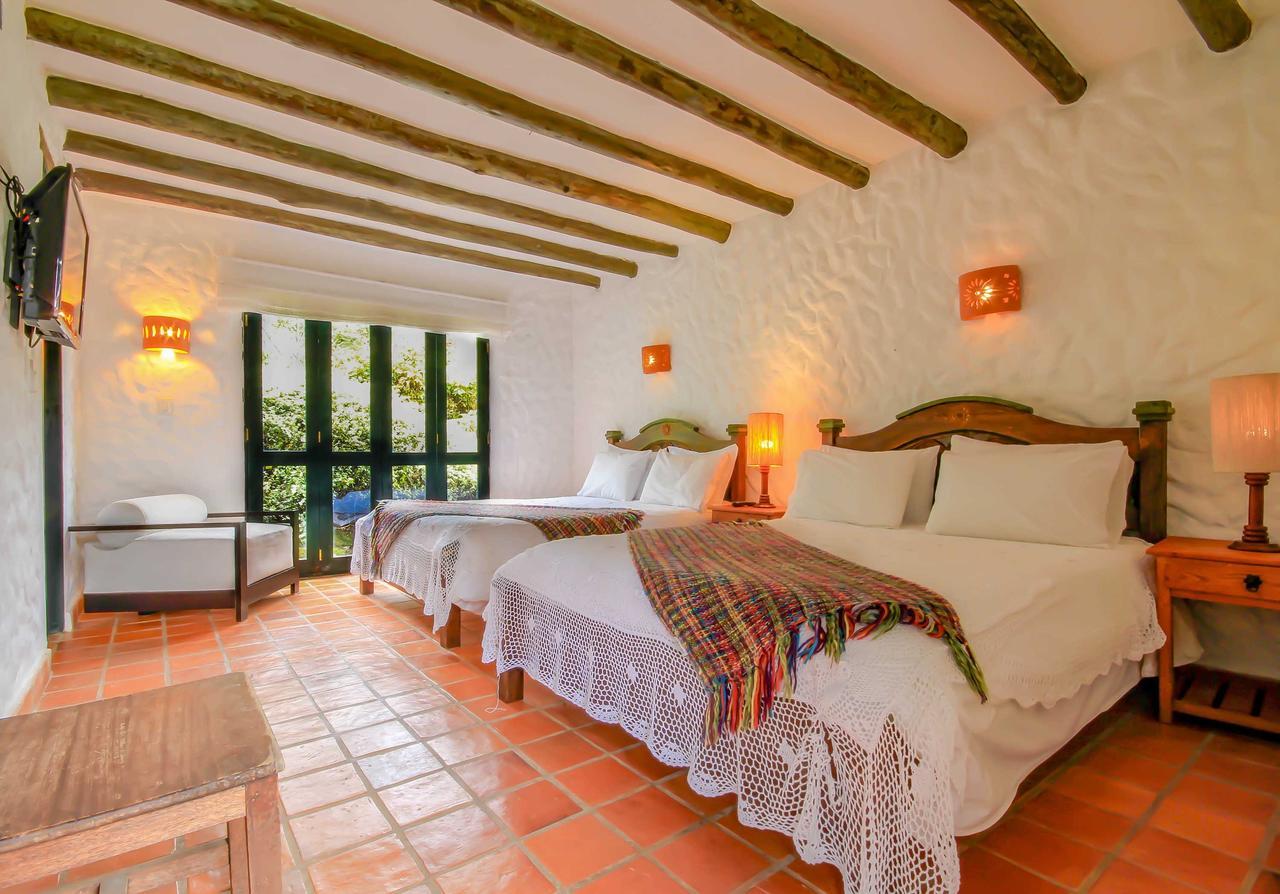 Casa San Nicolas Villa de Leyva Bagian luar foto