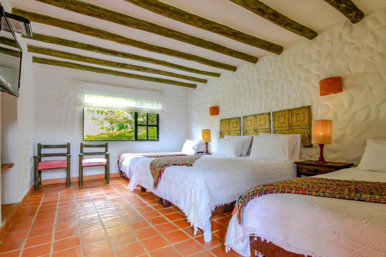 Casa San Nicolas Villa de Leyva Bagian luar foto